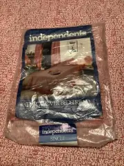 Vintage Sheridan Bedspreads Pink ‘WISH’ Pattern X2 Single/Double RARE
