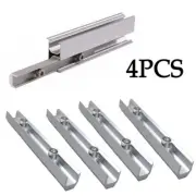Aluminum Alloy Rail Connector for Solar Panel Mounting System Set of 4