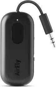 Airfly Pro Bluetooth Wireless Audio Transmitter/Receiver for up to 2 Airpods/Wir