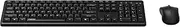 Rapoo I Wireless Spanish Keyboard and Mouse 8150M Silent 1300 DPI 2.4GHz Batteries Black