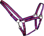 Hy Duo Head Collar (UK Size: Cob) (Navy/Red)