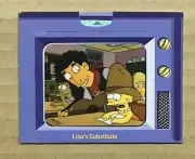 SIMPSONS TV TAZO TAZOS - #27 LISA's SUBSTITUTE - NEW Promotional CARD 2006 Fox