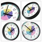 Clock Educational Telling Time Clock for Kids with Silent Movement Wall Clock