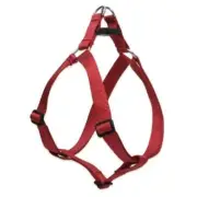 LupinePet Basics 3/4" Red 15-21" Step In Harness for Small Dogs