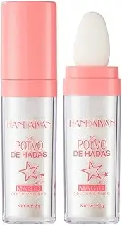 1/3 PCS Fairy Highlight Patting Powder Highlighter, Face&Body Brightens Highlighter Powder Stick, 3 Colors Shimmer Highlighter Blusher Cosmetic for Lip Face Body Makeup