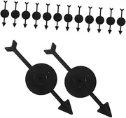 SOPOTUTU 30pcs Creative Plastic Rotating Arrows Game for Board Games Easy Setup Attachment