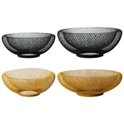 Nordic Wire Iron Fruit Basket Snack Storage Bowl Vegetable Holder Ornaments
