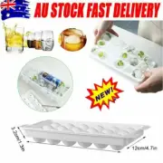 Ice Cube Tray Ball Maker Big Mold Sphere Whiskey Round Mould DIY #T
