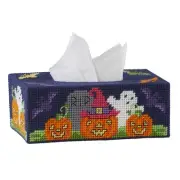 Herrschners® Spooky Pals Tissue Box Plastic Canvas Kit