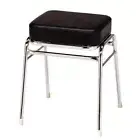 Arcade Game Stool Chair Taito VEWLIX Thick Cushion TC1-49M Leather Black