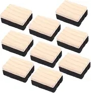 LAPYAPPE 12Pcs Chalkboard Erasers for Felt Whiteboard Cleaners for School Office Home Use Reduces Dust Safe Material