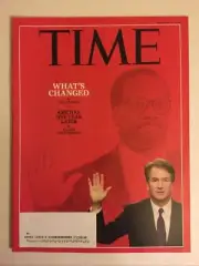 TIME MAGAZINE OCTOBER 1 2018 - BRETT KAVANAUGH- PLUS #METOO ONE YEAR LATER