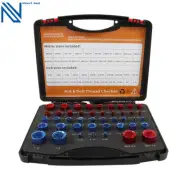 New Nut and bolt thread checker 23 inch and 21 meter thread gauges 44 pieces