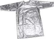 Xgdsnly 1000°C Heat Resistant Reverse Protective Gear Clothing Fireproof Multifunctional Anti Scalding for Steel Works Sturdy, Half Wrapped Back