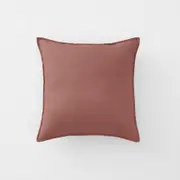 Sheridan Abbotson Linen Square Cushion in Raisin Material: Polyester/Linen @Sheridan Rewards