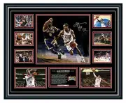 ALLEN IVERSON PHILADELPHIA 76ERS SIGNED PHOTO LIMITED EDITION FRAMED MEMORABILIA