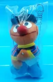 ERNIE Mini Bean Plush Kelloggs Sesame Street 4 inch MIP Sealed