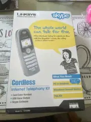 Linksys CIT200 Cordless Internet Telephony Phone Kit Supports SKYPE