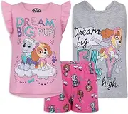 [Nickelodeon] Paw Patrol Little Girls' Three-Piece Short Set