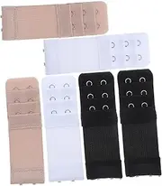 [DEARMAMY] 6pcs Women Bra Extenders Elastic Bra Extension Buckle Lengthening Strap