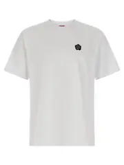 [Kenzo] Kenzo-Boke Flower 2.0 T Shirt Bianco/Nero-Uomo S