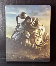 Fallout 76 Best Buy Bonus Steelbook Case (NO GAME! Case only) PS4 Xbox One