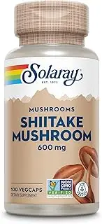 Solaray - Shiitake Mushroom 600 mg. - 100 Capsules