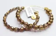 Alex and Ani Golden Beaded Bracelet Set of 2