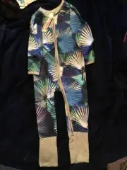 BONDS ZIP WONDERSUIT Cool Palms Blue BNWT SZ 2 (acc56