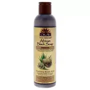 Okay African Black Liquid Soap by Okay for Unisex - 8 oz Soap