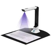 Document Camera for Teachers, Portable USB Document Camera Scanner with Stand 8MP HD A4 Format Cam Photo Scanner As Shown