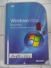 Microsoft Windows Vista Business Full MS WIN 32 Bit DVD =NEW SEALED RETAIL BOX=