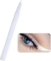 Liquid White Ink Eyeliner Pen, Precise Stroke or Smoky Effect, Long-Lasting Eye Liner Pen, Quick-Drying Korean Eye Makeup