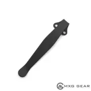 (Black) Titanium Low Rider Pocket Clip Made For Zero Tolerance ZT0220 Knife