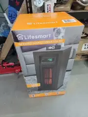 LifeSmart LifePro 1500W Portable Indoor 23" Infrared Quartz Tower Space Heater