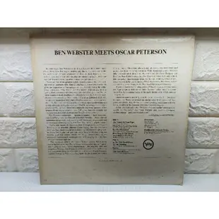 1980日版 Ben Webster Meets Oscar Peterson爵士黑膠唱片