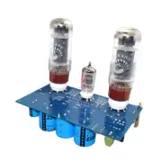 10W+10W EL34+ECC83 single-ended Class A Stereo amplifier DIY kit #tzt