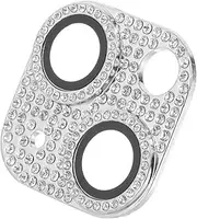 Compatible For Iphone 13/13mini Camera Lens Protector Bling Tempered Glass Camera Cover Screen Protector Diamond Phone Decoration Accessories