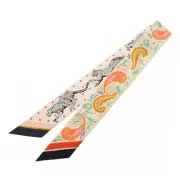 HERMES TWILLY GUEPARDS BANDANA SCARF AIBO 030