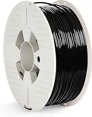 Verbatim PLA Filament 3D Printing, 2.85 mm, 1 kg, High Performance Polyactide Filament for Material Extrusion, for 3D Printer and 3D Pen, 3D Printer Filament Made of PLA, 1 Spool 126 m, Black