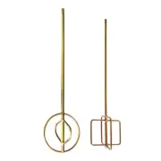 Paint Mixing Rod Electric Mixing Rod Round Handle Paint Mixer Drill Accessories