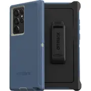OtterBox Samsung Galaxy S22 Ultra 5G (6.8') Defender Series Case - Fort Blue (77-86365)