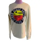 NWT Scotch & Soda Amsterdams Blauw Sweatshirt Beach Drifters Graphics MSRP $125-