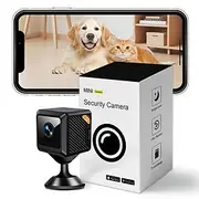 Wireless Surveillance Camera - Two-way Voice Calls Motion Detection Built-in Ap Hotspot No Internet Viewing Required Real-time Home Family And Pet Safety Monit