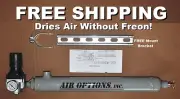 Refrigerated Compressed Air Dryer for 10 HP 2-Stage Air Compressor, JT Series