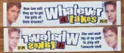 Whatever It Takes (2000) - Double-Sided - Movie Theater Mylar / Poster 5x25
