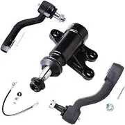 3PC Front Suspension Kit for C1500 C1500 Suburban C2500 K1500 K1500 Suburban K2500 Tahoe Yukon Idler Arm Idler Arm Bracket Assembly With Grease Hose Pitman Arm Auto Parts