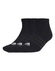 [Adidas] Cushioned Low Cut Socks 3 Pack in Black