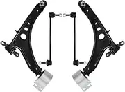 Front Lower Control Arm Sway Bar End Link 4pcs Compatible For Chevrolet Malibu Compatible For Buick Regal Sportback 2016-2022