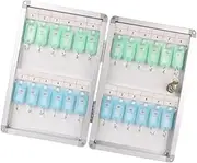 harayaa Key Storage Box Lockbox Security Locker Case Wall Mounted with Key Tag Labels Holder Key Organizer for Hotels Car Office Key